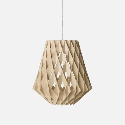Glozin II Wooden Lamp Drop